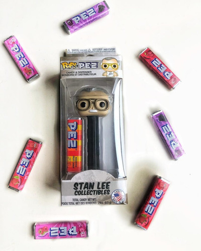 Funko Pop! Pez Marvel Stan Lee Rip Edición Limitad No Chase