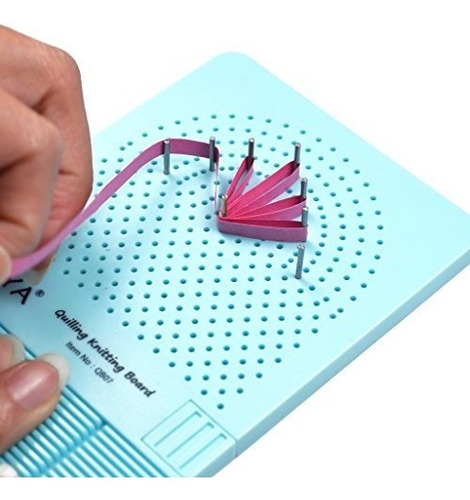 Tabla De Tejer Juya Quilling Con 2 Funciones Y Set De Baston