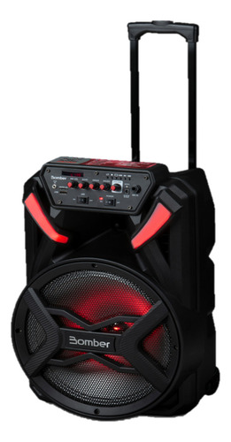 Parlante Bomber Papao 610 Bluetooth 15 600w Led Multicolor
