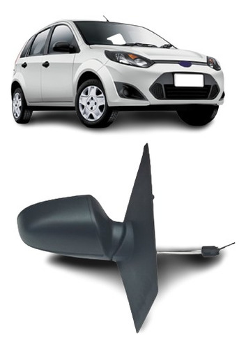 Retrovisor C/ Controle Ford Fiesta 02 03 04 05 06 2007 2008