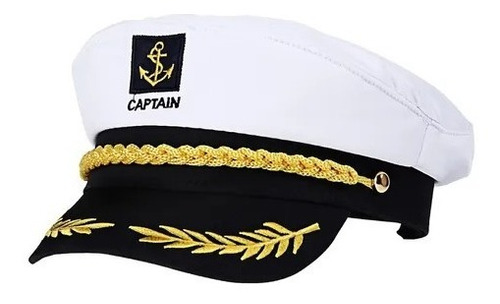 12 Gorro Ajustable Capitan Marinero Sombrero Gorra Yate Barc