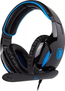 Headset Sades Fone Gamer 7.1 Usb Sa-902 Snuk Máxima Potencia