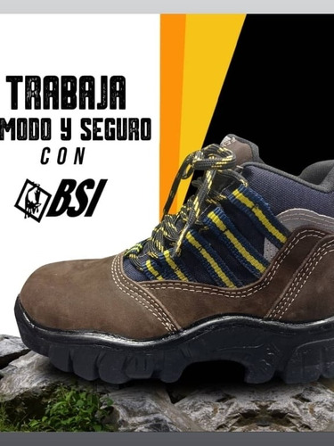 Botas De Seguridad Marca Bsi 