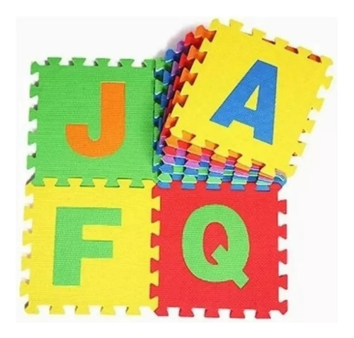 Tapete Juguete Niños Puzzle Letras Fomi Abecedario 10 Unid