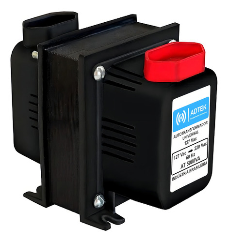 Adtek Transformador 5000va Bivolt 110 220 E 220 110 18000 Btus Ar Frequencia Tripolar