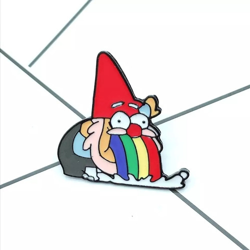 Pin Meme Gnomo Gravity Falls - Não É Botton Não É Broche