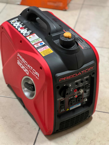 Generador Inverter Súper Silencioso 2000 Watts Predator (Usado)