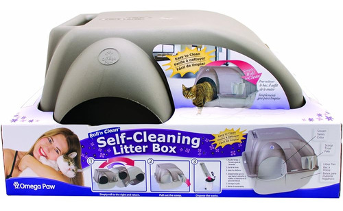 Roll N Clean Self Cleaning Litter Box Regular
