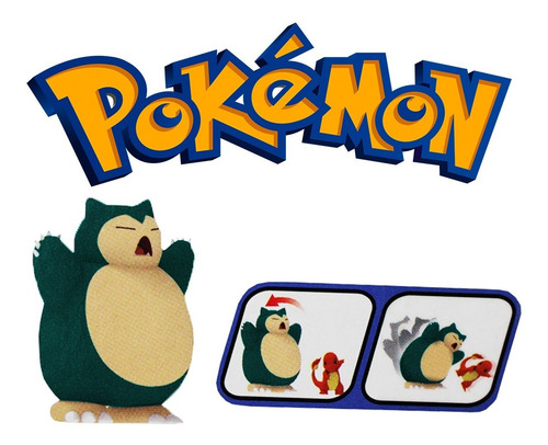 Imagem 6 de 7 de Pokémon Battle Feature Figure Articulada Sunny 2602 Snorlax