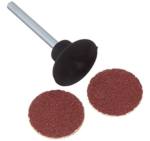 28982 Sanding Pad With 10 Sanding Discs Brown