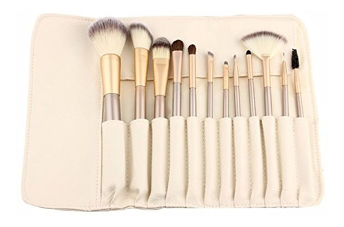 Set De Brochas Para Maquillaje Yoa De 12 Piezas