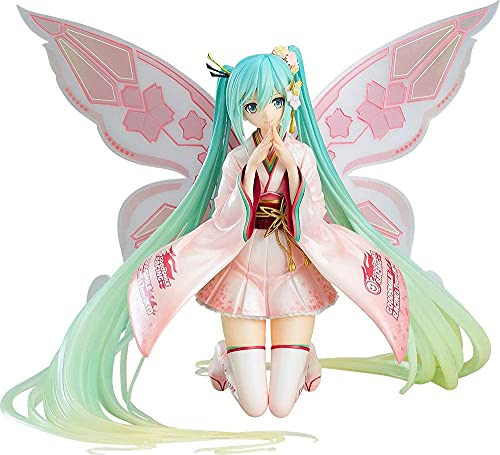 Figura De Anime Hatsune & Miku Versión Sakura Con Figura