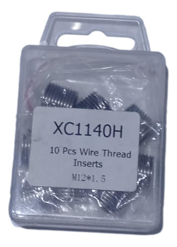 Insertos Helicoil De Acero M12 X 1.25 Pack 10 Unidades