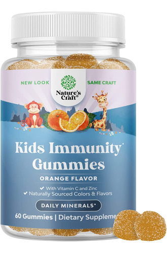 Gomitas De Apoyo De Inmunidad Infantil: Deliciosas Vitamina