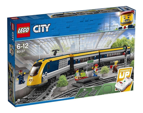 Lego City Tren De Pasajeros 60197 - Electrico 677 Pz