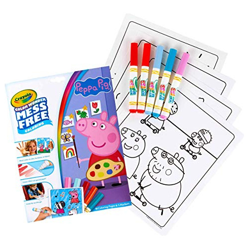 Crayola - Cuaderno Para Colorear Pistas De Blue, Color Wonde