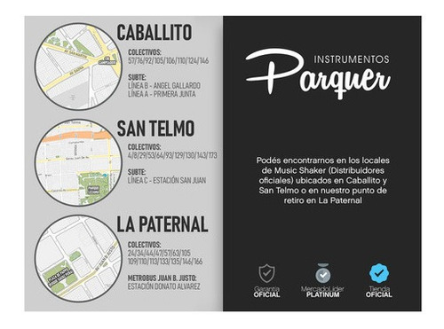Imagen 4 de 9 de Batería Acústica Parquer Niños Roja Banqueta Plato Cuota