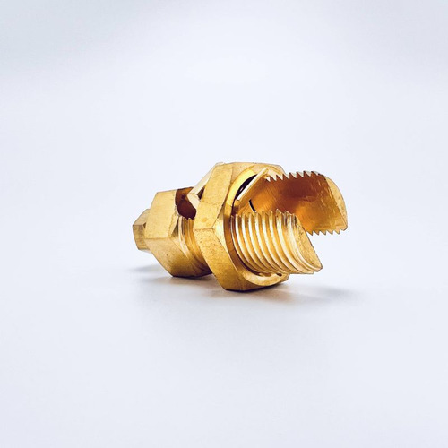 Conector Split Bold C/ Rabicho Rosca Mecânica 35mm - 10un.