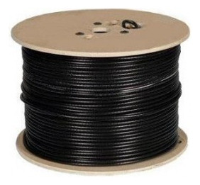 Cable Coaxial Rg6 Directv Intercable 305 Mts (negro)