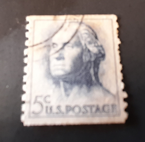 Sello Postal - Usa - 1963 George Washington