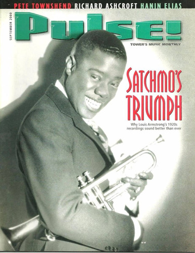 Revista Pulse Tower Records Septiembre 2000. Louis Armstrong