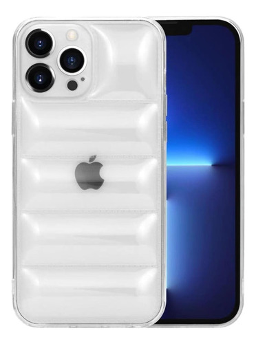 Funda Protector Para iPhone 14 13 12 11 Pro Max Puffer Tpu 