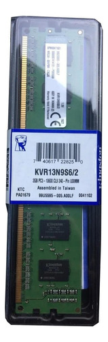 Memória RAM ValueRAM  2GB 1 Kingston KVR13N9S6/2