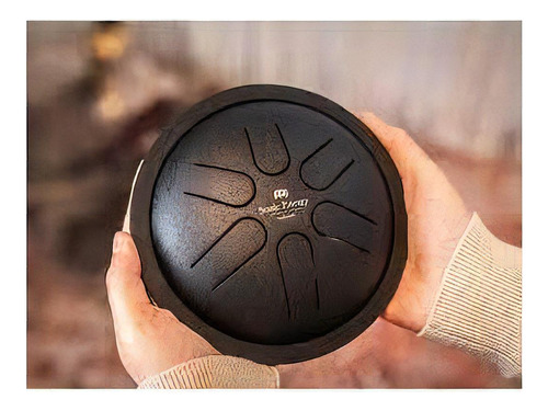 Steel Tongue Drum Meinl Mstd1bk Tambor Melódico Do Color Negro