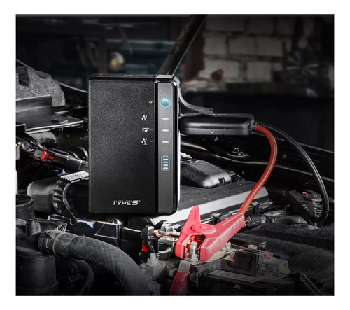 Type S Arrancador De Batería Portátil, Con Luz Led Msi