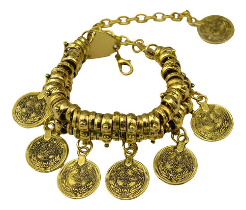 Boho Tobillera Cadena Bohemia Borla Sandalias Descalzas Oro