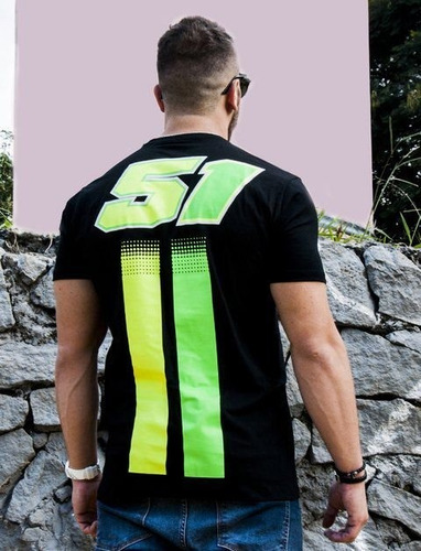 Imagem 3 de 5 de Camiseta Eric Granado Piloto Eg 51 Verde Amarelo Oficial