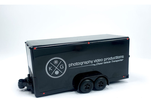 Porsche Cayenne Trailer Escala 1:64 1/64 Maisto Coleccion