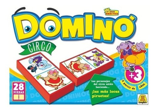 Juego De Mesa Domino Circo Implas Im80