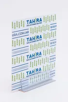 Comprar Porta Grafica Portaprecio Oferta Cartel Adhesivo X 200 Soporte Para Cartel Oferta Grafica Carteleria Vertical O Saliente