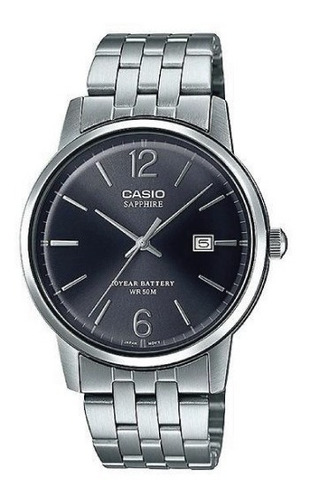 Reloj Hombre Casio Mts-110d-1a Cristal Zafiro Agente Oficial