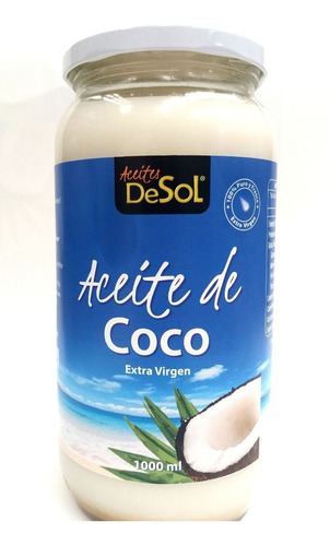 Aceite De Coco 100% Virgen 1lt