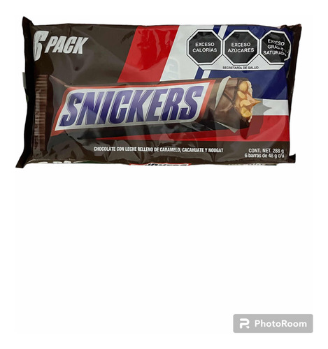 Chocolate Snickers 6pz