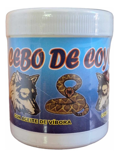 Pomada 125 Gr Cebo De Coyote Con Aceite De Víbora 2 Piezas 