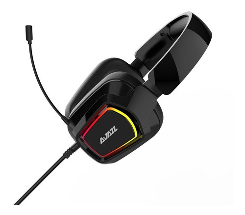 Imagen 4 de 6 de Audifonos Gamer 7.1 Usb Led - Ajazz Ax368 Negro