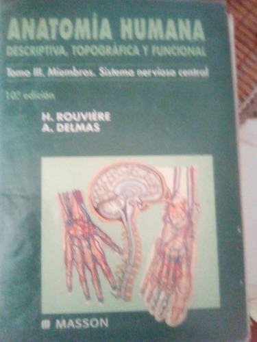 Libros Anatomia Humana Tomo I Y Ii Leer La Descripción. 