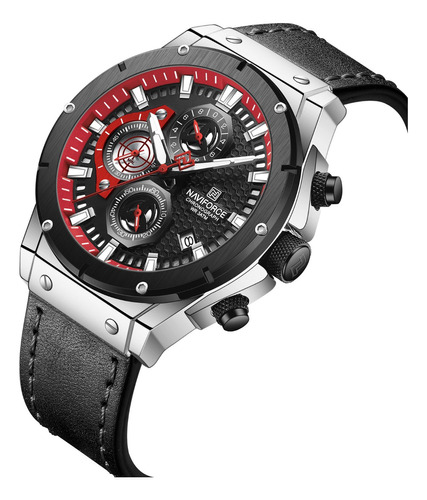 Reloj De Pulsera Naviforce Business Fashion Para Hombre Con