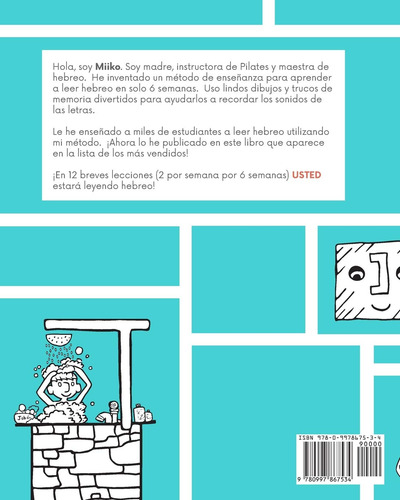 Libro: ¡aprenda A Leer Hebreo En 6 Semanas! (spanish Edit...