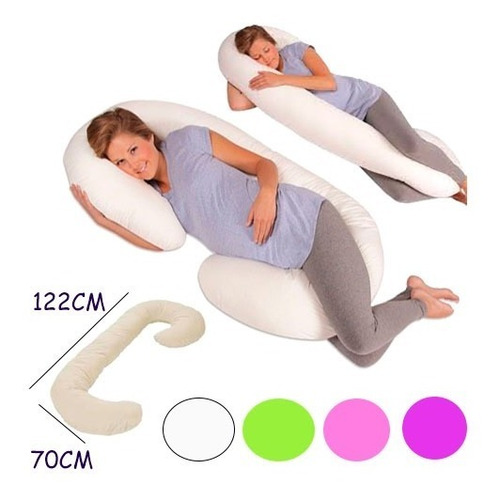 Imagen 3 de 3 de Almohada Emabarzada:amamantar ,descanso ,multifuncion+regalo