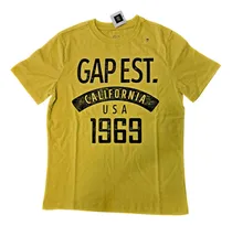 Comprar Remera Gap Niños Amarillo Fluo Talle M\u002F8 Oferta Verano