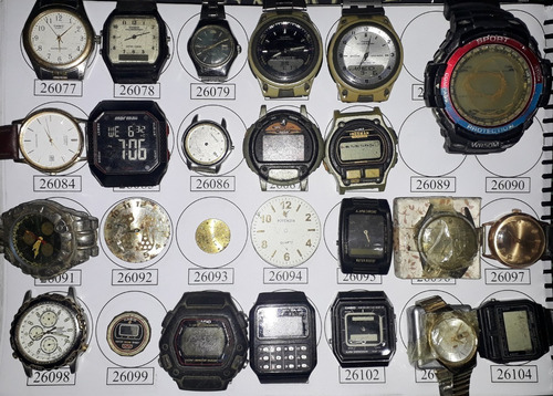 Lote 94 Sucatas Casio E Outros- Máquina Do Tempo
