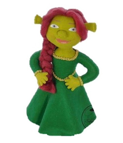Shrek Fiona Burro 002 Muñeco Figura Peluche De 30cm Fieltro