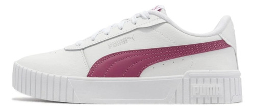 Original Women Tenis Puma Creeper Carina Piel Blanco Rosado