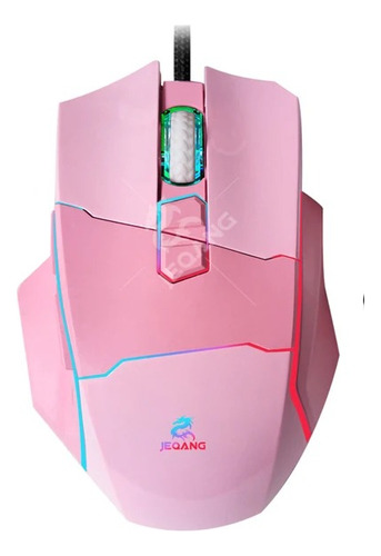 Ratón Para Juegos Rgb, Mouse Alambrico Gamer Con Luces Led