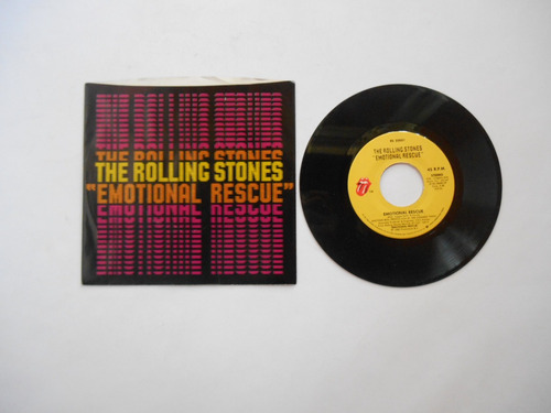 The Rolling Stones Emotional Rescue Disco7 Pulgadas 45 Rpm