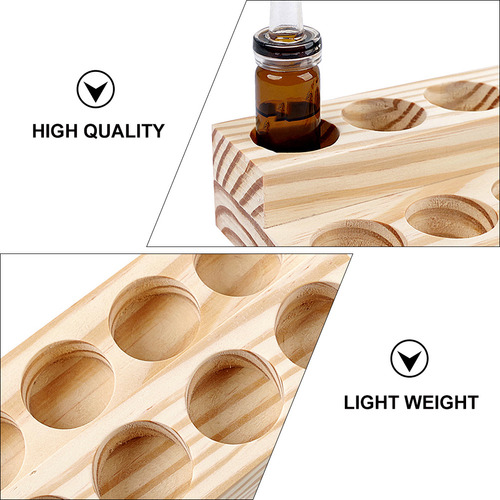 Estuche De Transporte De Aceites Esenciales De Madera